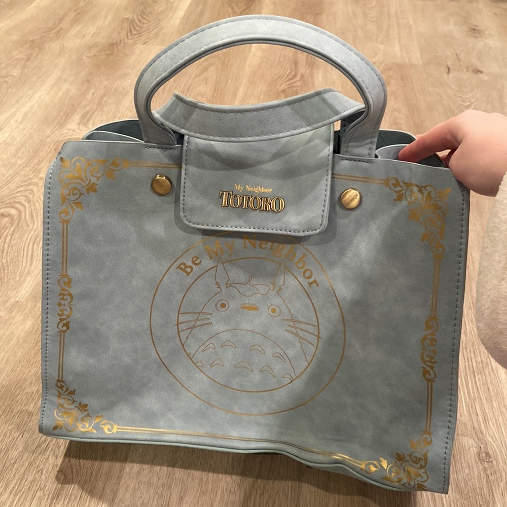 Bioworld My Neighbor Totoro Blue Crossbody Bag